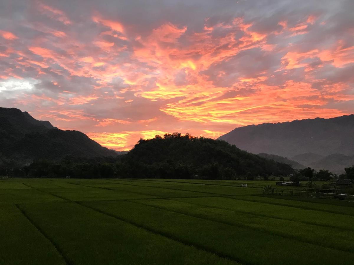 Jomo House Mai Chau Otel Hòa Bình Dış mekan fotoğraf